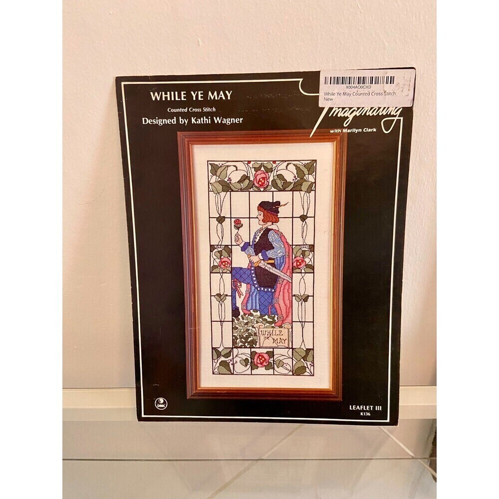 While Ye May Imaginating Cross Stitch PATTERN ONLY Kathi Wagner Prince Leaflet 3